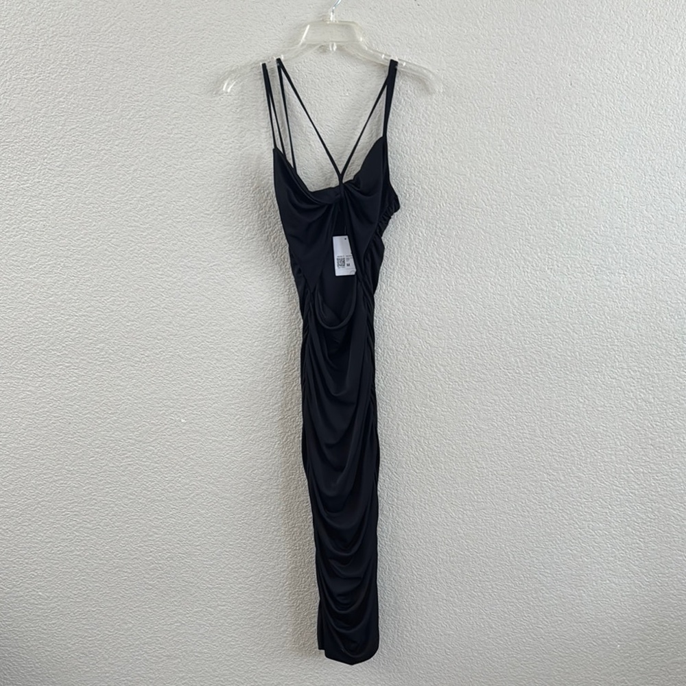 Forever 21 Black Backless Dress